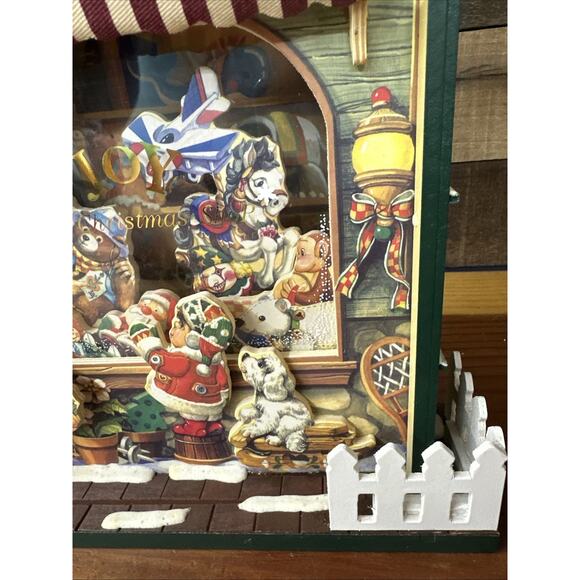 Christmas Traditions Nostalgic Animated Musical Toy Shop Works - Picture 7 of 7